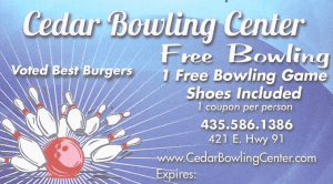 Cedar Bowling Center student awards