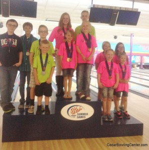 2015 Utah Summer Games Kid Bowling