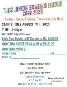 Junior Bowling League