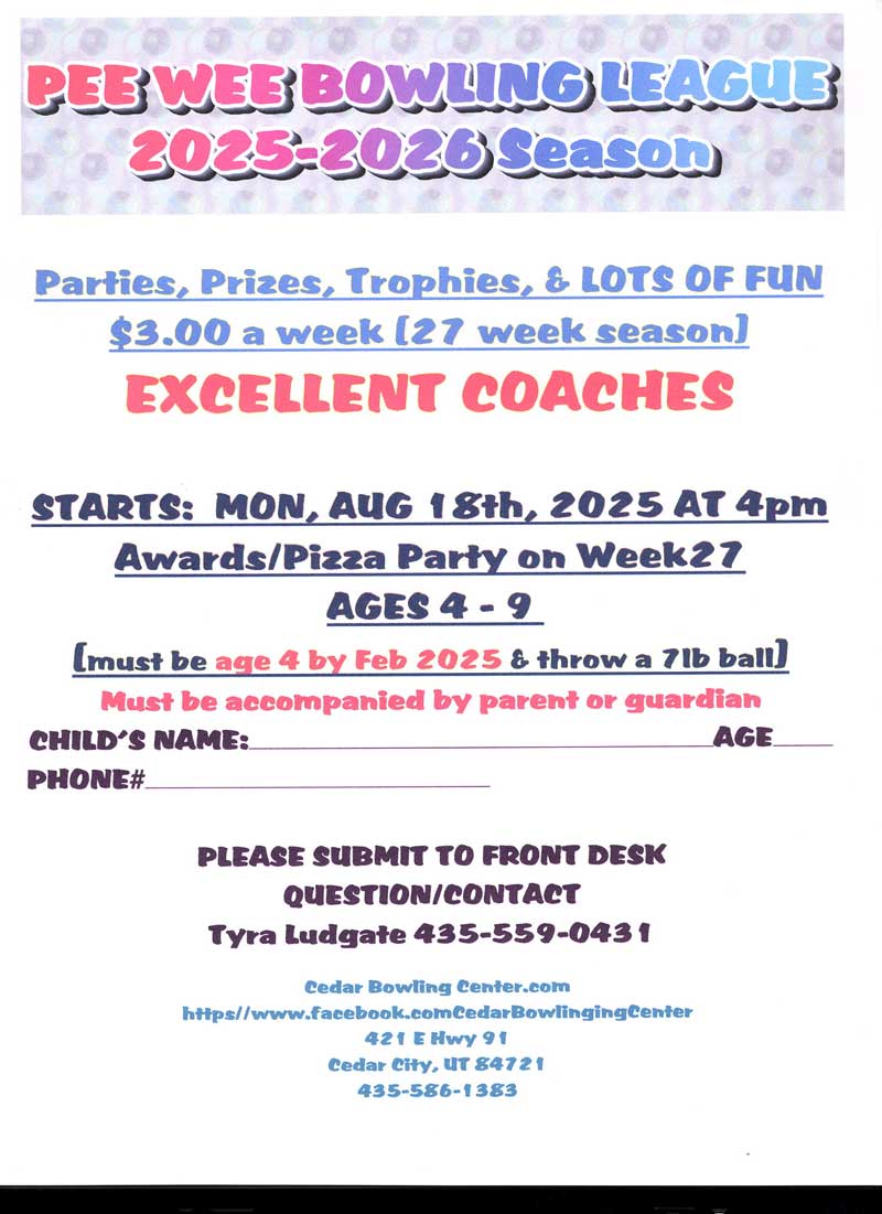 2025PeeWeeBowling 2024 Pee Wee Bowling