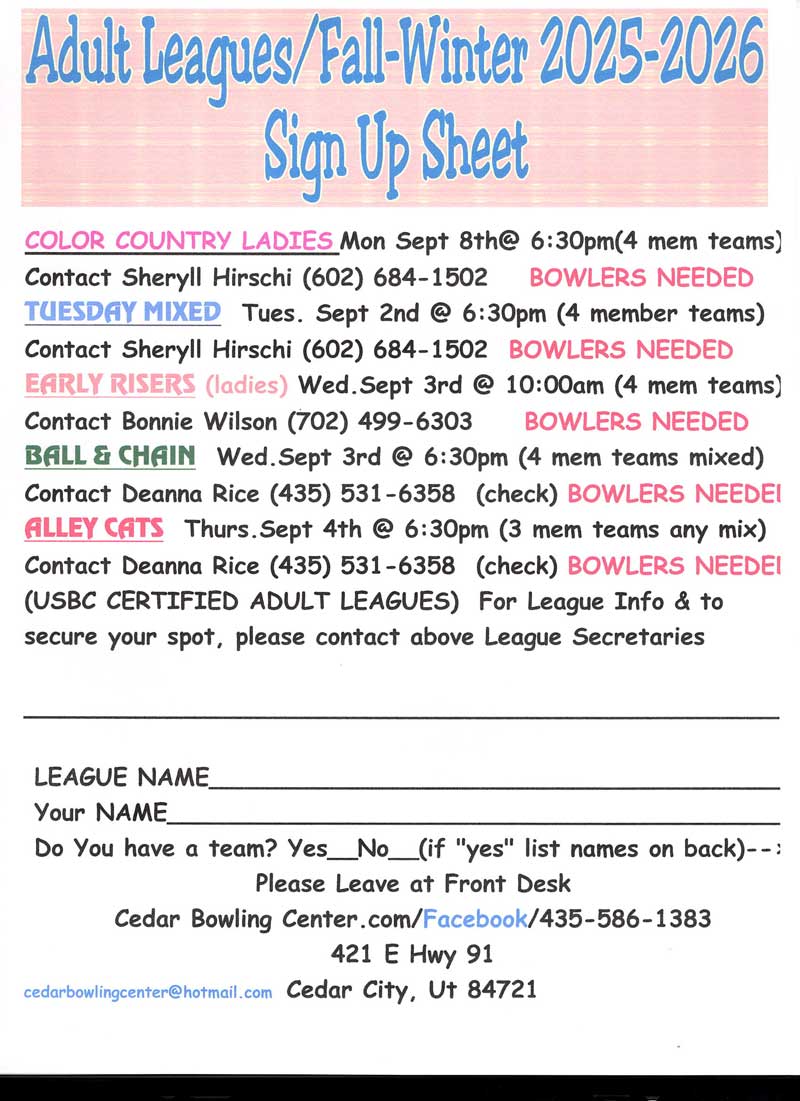2025_bowling_leagues 2025 Cedar Bowling Leagues