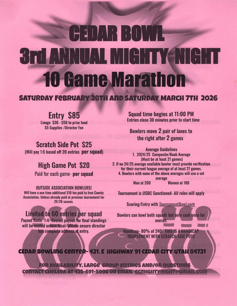 Mighty Night 10 Game Marathon 